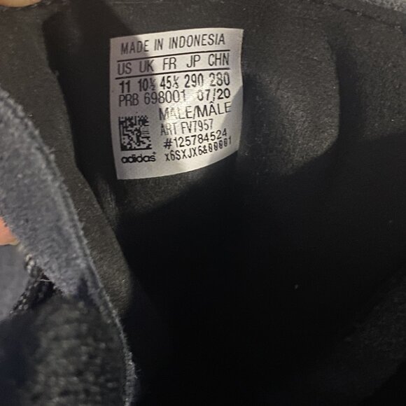 Adidas Mens TERREX SNOWPITCH COLD.RDY Black Scarlet  Boots Size 11 FV7957 - Picture 7 of 7